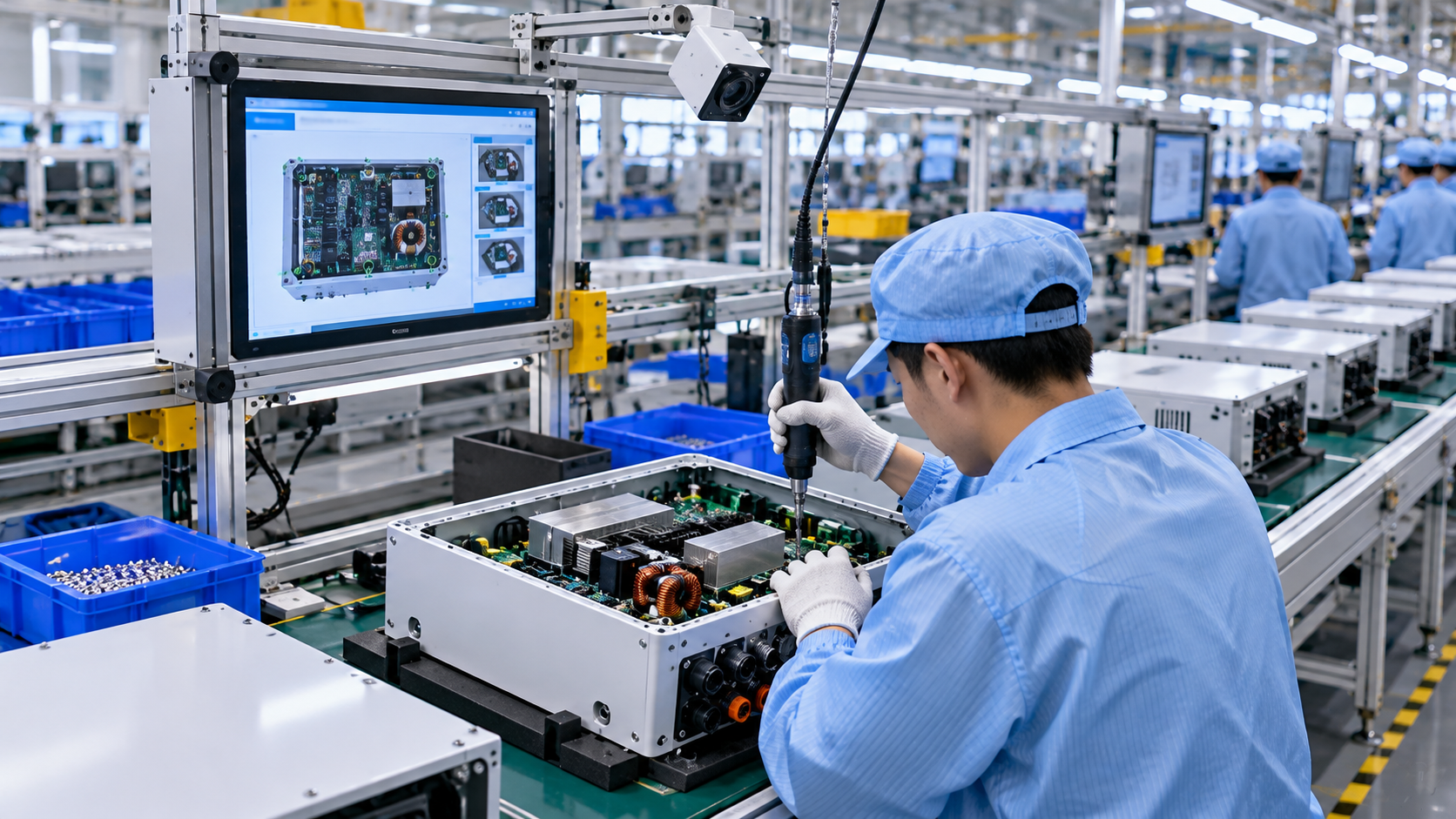 「AI＋SOP」赋能逆变器组装，让关键步骤有据可查